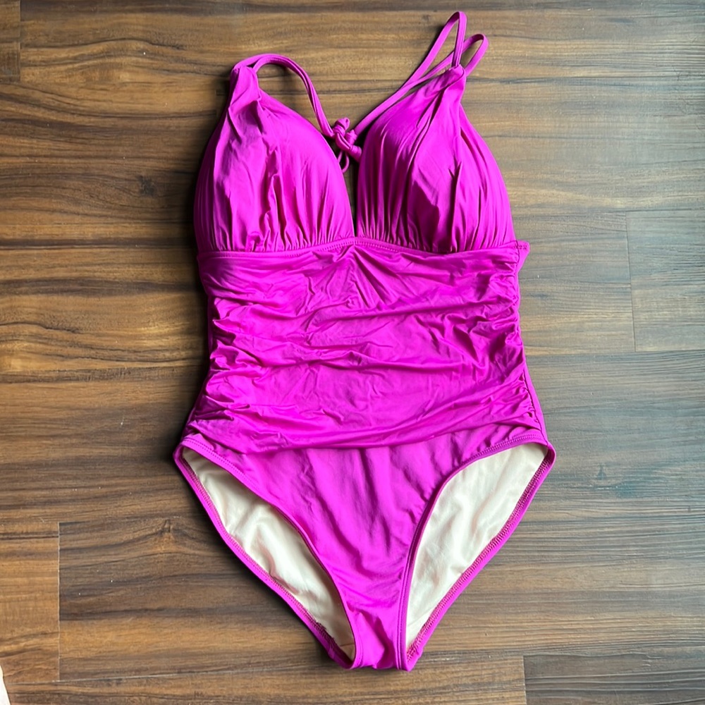 La Blanca Magenta Swimsuit